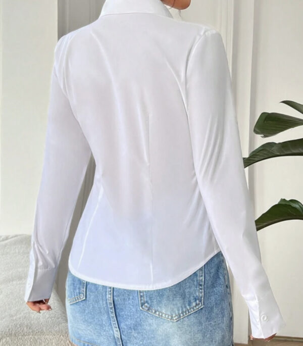 SHEIN EZwear Chemise À Manches Longues – Image 3